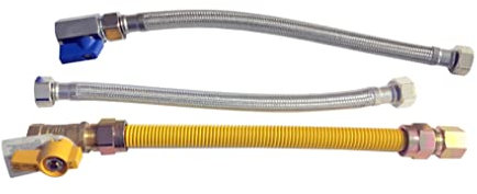 Wagaparts Anschluss-Set für diverse Durchlauferhitzer mit Flexrohr