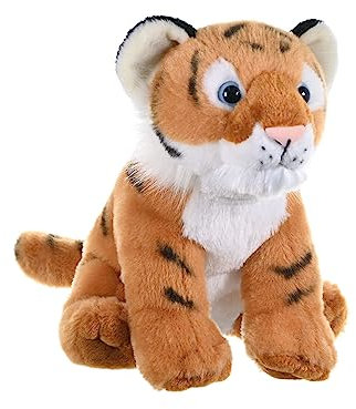 Wild Republic 19372 Plüsch Tiger, Cuddlekins Kuscheltier, Plüschtier, 30cm, Tigerjunges