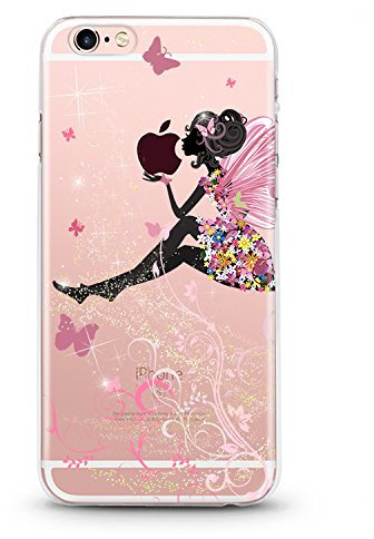 Trendario Handyhülle für Apple iPhone 5 / 5S (Fee) - Hülle - Schutzhülle mit Motiv - TPU Silikon Hülle - Case - Cover - Schale - Backcover - Handytasche