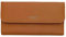 flora & co - Portefeuille Femme Rabat Tout-en-Un - Porte-chéquier Porte-Cartes Monnaie 3 en 1 - Compagnon Zippé 3 Volets Grande Capacité Fourre-Tout - Original Mode Tendance - Camel