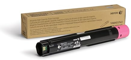 Xerox Genuine VersaLink C7020 / C7025 / C7030 Magenta High Capacity Toner Cartridge (9,800 Pages) - 106R03743
