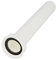 tecuro Tauchrohr für Waschtischsiphons mit 1 1/4 Zoll Anschluss mit ÜWM inkl. Dichtung, 200 mm Länge, Ø 32 mm, Kunststoff weiß - 58506