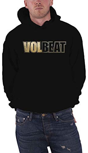 Volbeat Kapuzenpullover Bleeding Crown Skull Band Logo Nue offiziell Herren S