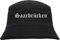HB_Druck Saarbrücken Fischerhut - Bucket Hat - Bestickt - Anglerhut Hut Schwarz L/XL