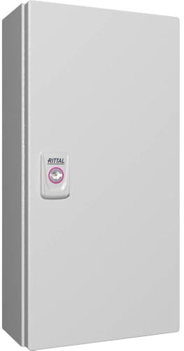 Rittal KX Stahlblech Wandanschlusskasten RAL 7035 IP66, HxBxT 400 mm, 200 mm x 120 mm