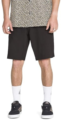 Volcom Hybrid-Chino-Shorts für Herren, Kerosin, 53,3 cm