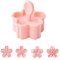 Breale Lot de 4 emporte-pièces 3D en forme de fleur de cerisier pour biscuits, pâtisserie, décoration de gâteau, dessert japonais, fondant, outil de cuisson