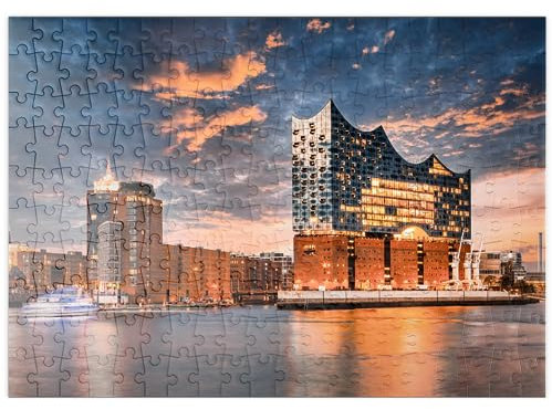 MyPuzzle Die Elbphilharmonie in Hamburg - Premium 200 Teile Puzzle - MyPuzzle Sonderkollektion von Puzzle Galaxy