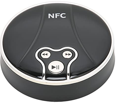 Bluetooth Receiver Adapter, BT-18 Bluetooth 5.0 Audio Receiver Transmitter Adapter,3.5mm AUX RCA OPTICAL Input,NFC Wireless Bluetooth Extender,for Speaker Home Theater