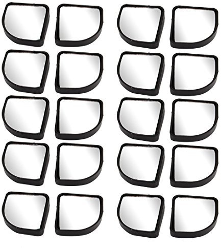 Ruilogod 20pcs Car Blind Spot Side Monitor Flachrückansicht Rückspiegel