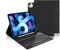 IVEOPPE Tastatur iPad Air 5. Generation, iPad Air 5 Hülle mit Tastatur 10.9 2022, Magnetisch Abnehmbarer QWERTZ Bluetooth Tastatur für iPad Pro 11, iPad Air 5/4, schwarz