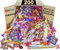 Mega Pack 200 WikiMark-Süßigkeiten, Leckereien und Bonbons – allergenfrei. Sie können Geburtstagstüten basteln. Glutenfrei und milchfrei.