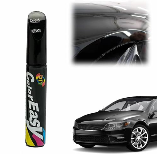 SEGMINISMART Lackstift Auto,Auto Lackstift,Auto Reparatur Lack Auto Pinsel,Lack Reparatur,Auto Kratzer Reparatur Stift,Lackstift Auto Lack Reparatur für Auto Kratzer Reparatur,1 Stück (Schwarz)