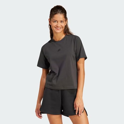 adidas W Z.N.E. Tee,Black Weiss-schwarz-pink - L