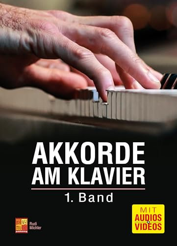 Akkorde am Klavier - 1. Band (Lehrbuch + Audios + Videos)