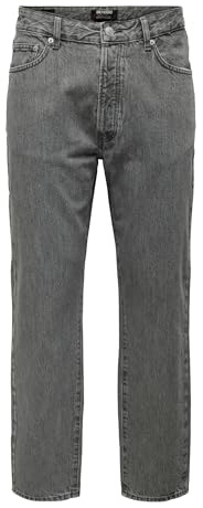 Only & Sons Male Locker geschnitten ONSTYE Mittlere Taille Locker geschnitten Jeans