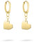 Liebeskind Berlin Creolen LJ-1483-E-26 IP Gold