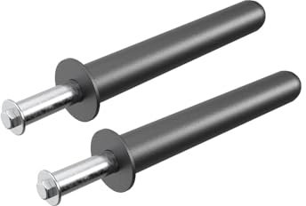 ATLETICA R8 Gewichts-Pins 30 cm | Paar | Für mehr Ordnung im Gym | Je 100 kg Tragkraft | Kompatibel mit R8-Racks und 50 mm Scheiben | Pulverbeschichtet