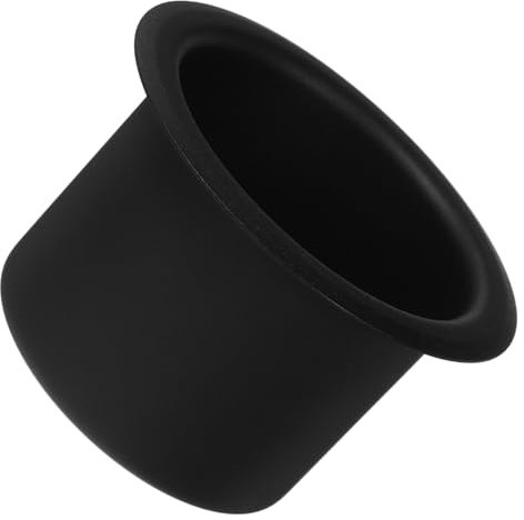 IMIKEYA Posavasos De Acero Inoxidable El Portavasos con Manija Reclinable Reemplaza Inserto De Portavasos Reclinable Portavasos Metalico Titular De La Manija De La Silla Black