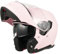 MY Motorrad Klapphelm Integralhelm 935,ECE 22.06 Zertifiziert Modular Helm mit Doppelvisier für Damen Herren (Matt Rosa, L)
