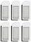 (6 Piezas) N20 Plus Filtros HEPA Repuestos Compatible con ECOVACS DEEBOT N20 Plus/ N20 Pro Plus/ X1 Omni/ T10/ T10 Plus/ T10 Turbo/ T10 Omni Robot Aspirador, Kit de Accesorios Filtros