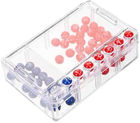 ERINGOGO 1 Satz Analoger Zahlenwähler Glückszahlenwähler Würfel Mini Lottospielautomat Lottokugelautomat Bingoautomaten 1 90 Zahlen Lotteriezahlenwähler Konsolen Aus Kunststoff