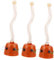 Vaguelly 3 Pièces de Jouets musicaux pour bébé bébé Cactus Jouets de Construction de Danse Bricolage Musical de remplaçable Plastique