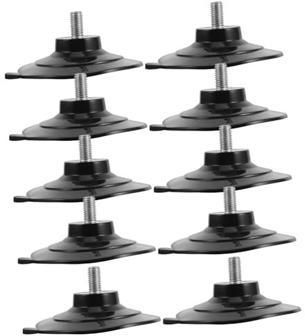 Alipis Glass Mounting Suction Cups 10 Pack M5 Screw for Window Car Sunshade Home Heavy Duty