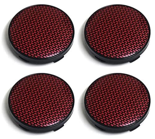 ZHIYONGSHUN 4 Pièces Cache Moyeux de Voiture pour VW T4 Transporter, Cache Moyeu Décorer Les Roues de Voitures Enjoliveurs Jantes Enjoliveurs,60mm-A