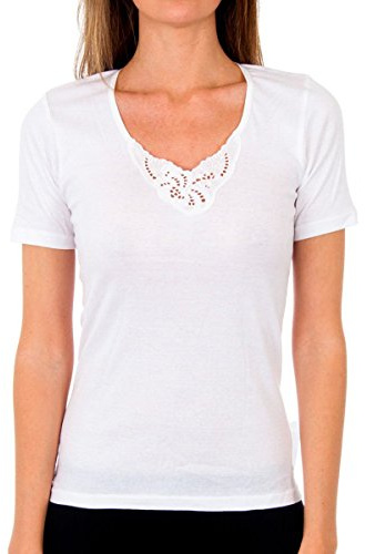 Playtex Damen T-Shirt Short Sleeve X1 T-Shirt (1er Pack)