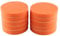 Esenlong Éponge de Polissage pour Voiture, 10 Pcs/Lot kit Polissage Voiture 6 (150Mm) Éponge Polissage Polissage Cirage Pad Kit Outil pour Voiture Polisseur Tampon Orange Tampon de Polissage