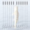TANCUDER 12 PCS Fishing Hair Rigs Barbless Size 6# 8# 10# Coarse Curve Shank Carp Hooks Braided Line Swivel Carp Boilie Rig Barbless Carp Fishing Tackle for Using in Freshwater and Saltwater, 12lb