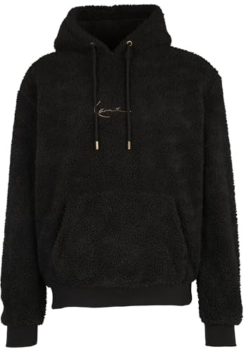 Karl Kani SMALL Signature Teddy Hoodie Black