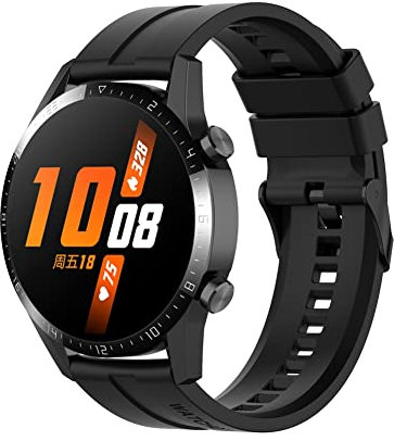 Tyogeephy Correa Compatible con Huawei watch GT 3 42mm/watch GT 2 42mm/watch 2, 20MM Silicona Reemplazo Pulsera Correa