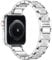 Oielai Metal Strap Compatible with Apple Watch Strap 41mm 38mm 40mm for Women, Replacement Bling Diamond Rhinestone Strap for Apple Watch SE/iWatch Series 9 8 7 6 5 4 3 2 1, 38mm/40mm/41mm, Silver