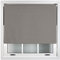 FURNISHED Grey Blackout Roller Blinds 100% Black Out Thermal Window Blind, Dark Grey, 190W x 210H cm