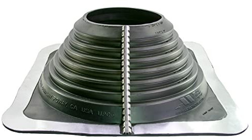MASTER FLASH Dachdurchdringung zum Schutz Gegen das Eindringen von Wasser Rohrmanschette Dachdurchführung Rohrdurchführung Dichtungsflansch für Blechdachdeckungen Epdm No. 4 69-177mm