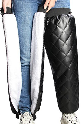 Asudaro 70 Cm Per Moto Ginocchiere Invernali Ginocchiere Spesse E Calde Ginocchiere Impermeabili Con Cerniera Ginocchiere Per Moto Per La Guida Invernale Per Corsa In Bicicletta Camminare