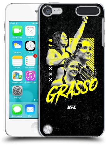 Head Case Designs Offizielle UFC Grafiken Alexa Grasso Harte Rueckseiten Handyhülle Hülle Huelle kompatibel mit Apple iPod Touch 5G 5th Gen