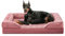 FURTIME Orthopädisches Hundebett für extra große Hunde – XL-wasserdichtes Hundesofa, ultra-bequemes, stützendes Schaumstoff-Haustierbett mit abnehmbarem, waschbarem Bezug, Jumbo-Hundebett mit