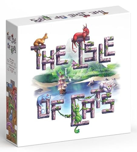 The Isle of Cats - The Award-Winning Family Board Game About Rescuing Cats for Adults and Family | 1-4 Players, Ages 8+ | Easy to learn - by The City of Games