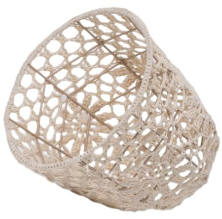 Yardenfun Stil Lampenschirm Handgemachte Makramee Decke Hängen Baumwolle Seil Gewebt Lampenschirm