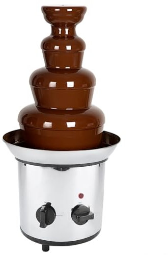 Electric Chocolate Melting Machine 4 Tiers Fondue Fountain for Events