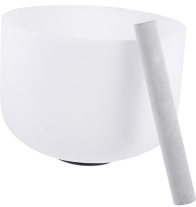 VICASKY Cuenco Tibetano De Cristal Para y Yoga Herramienta Portátil y Ligera Para Relajación