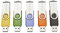 Intenso Basic Line 10x 4 GB USB-Sticks USB 2.0 mit praktischen Beschriftungsetiketten, Gelb, Grün, Schwarz, Blau + Orange, mit silbernem Metallbügel, 10er Pack