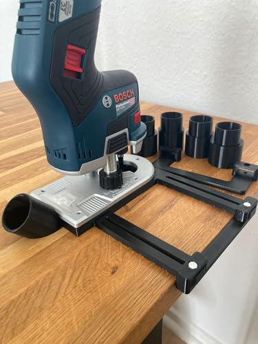 Parallelanschlag passend für Bosch Professional GKF12V Oberfräse made by druckbar