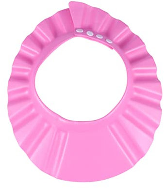 LOLIPPYY Duschhaube Verstellbar Sanfter Shampoo Schutz für Leicht Geeignet für Monate Jahre