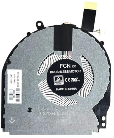 Laptop CPU Cooling Fan , Compatible For HP ,15-DQ TPN-W140 L51349-001