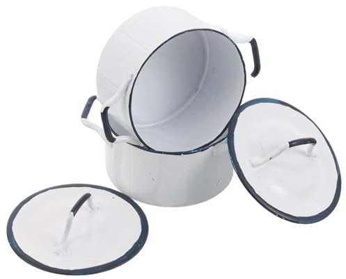 Abaodam 12 Accesorios de Cocina Mini para Decoración y Juegos de rol Pack 2 Piezas