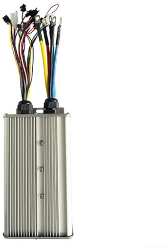 Yhenlovtt JN-60A Dual Motor Controller 48V-72V 60A 18 MOS Kompatibel mit 1000W-3000W Hall- und Nicht-Hall-Motoren für Elektro Für Fahrrad und Roller Beleuchtet